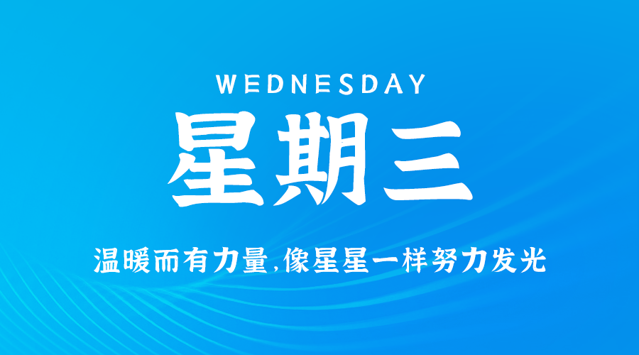 12日18日，星期三，在这里每天60秒读懂世界！